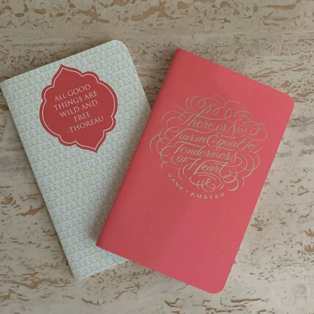Set of 2 May Designs classic  notebooks